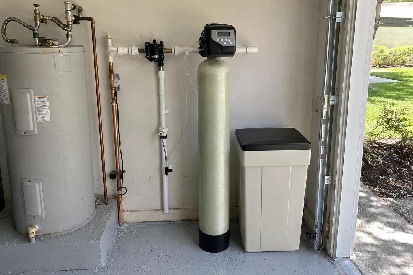 Water softening