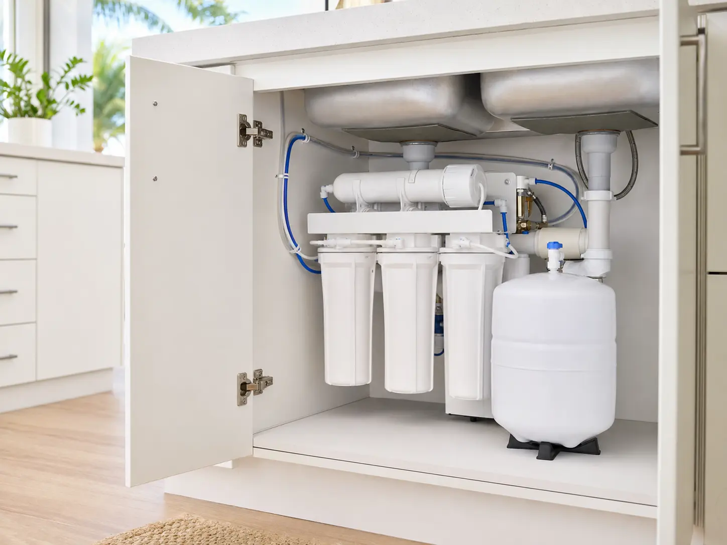 Under-sink reverse osmosis